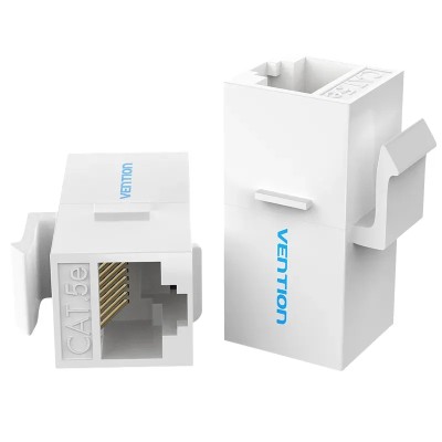 Adaptador Conector RJ45 VDD-B07-W Cat5 UTP/ RJ45 Hembra - RJ45