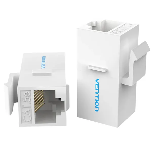 Adaptador Conector RJ45 VDD-B07-W Cat5 UTP/ RJ45 Hembra - RJ45 Hembra/ Blanco