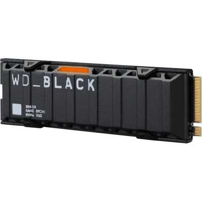 WD SSD Black SN850 con Disipador 500GB NVMe a 7000MB/s PCIe 4.0