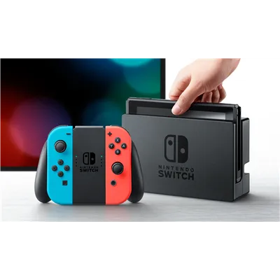 Nintendo Switch Azul Neón/Rojo Neón 2022 | 2 Mandos Joy-Con