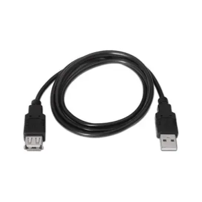 Cable Alargador USB 2.0 Aisens A101-0015/ USB Macho - USB