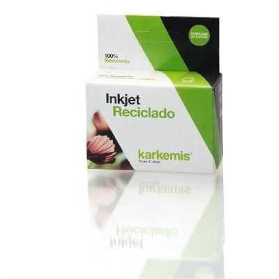 Cartucho de Tinta Reciclado Karkemis Brother LC980-LC1100/ Cian