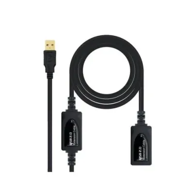 Cable Alargador USB 2.0 Nanocable 10.01.0212/ USB Macho - USB