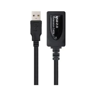 Cable Alargador USB 2.0 Nanocable 10.01.0213/ USB Macho - USB