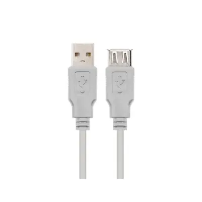 Cable Alargador USB 2.0 Nanocable 10.01.0204/ USB Macho - USB