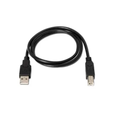 Cable USB 2.0 Impresora Aisens A101-0008/ USB Tipo-B Macho -