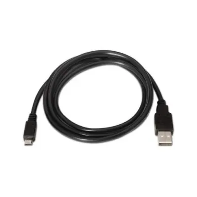 Cable USB 2.0 Aisens A101-0027/ USB Macho - MicroUSB Macho/