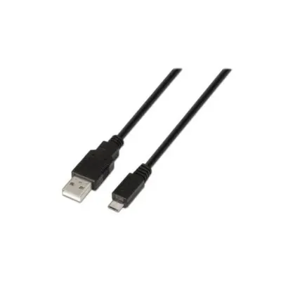Cable USB 2.0 Aisens A101-0028/ USB Macho - MicroUSB Macho/