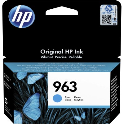 HP 963 Cian 3JA23AE - Cartucho de Tinta Original