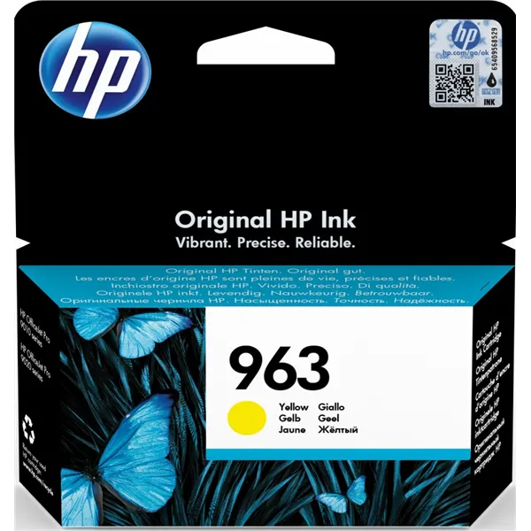 HP 963 Amarillo 3JA25AE - Cartucho de Tinta Original