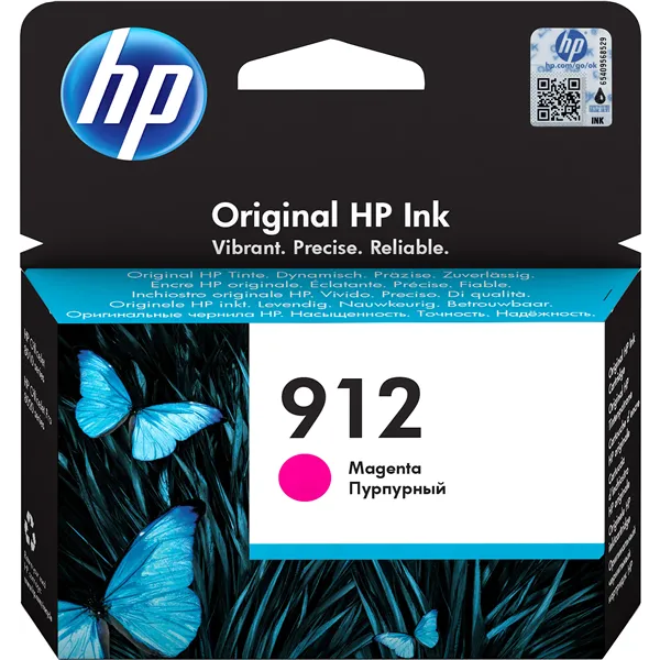 HP 912 Magenta 3YL78AE - Cartucho de Tinta Original