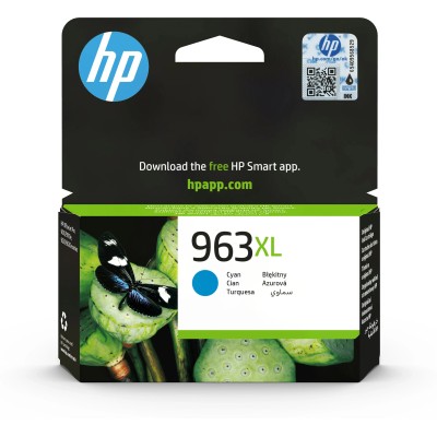 HP 963XL Cian 3JA27AE - Cartucho de Tinta Original