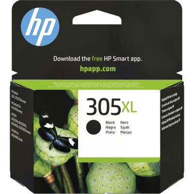 HP 305XL Negro 3YM62AE - Cartucho de Tinta Original