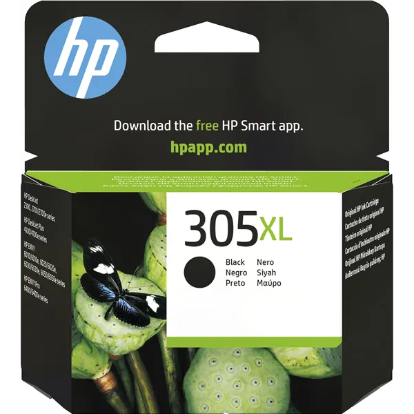 HP 305XL Negro 3YM62AE - Cartucho de Tinta Original