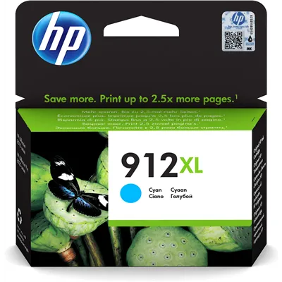 HP 912XL Cian 3YL81AE - Cartucho de Tinta Original