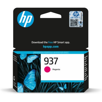 HP 937 Magenta 4S6W3N - Cartucho de Tinta Original