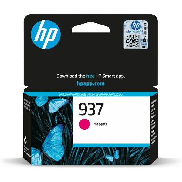 HP 937 Magenta 4S6W3N - Cartucho de Tinta Original