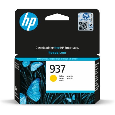 HP 937 Amarillo 4S6W4N - Cartucho de Tinta Original