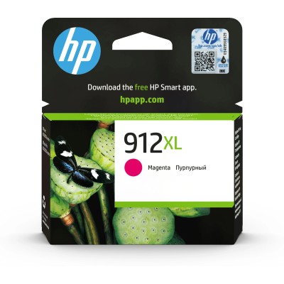 HP 912XL Magenta 3YL82AE - Cartucho de Tinta Original