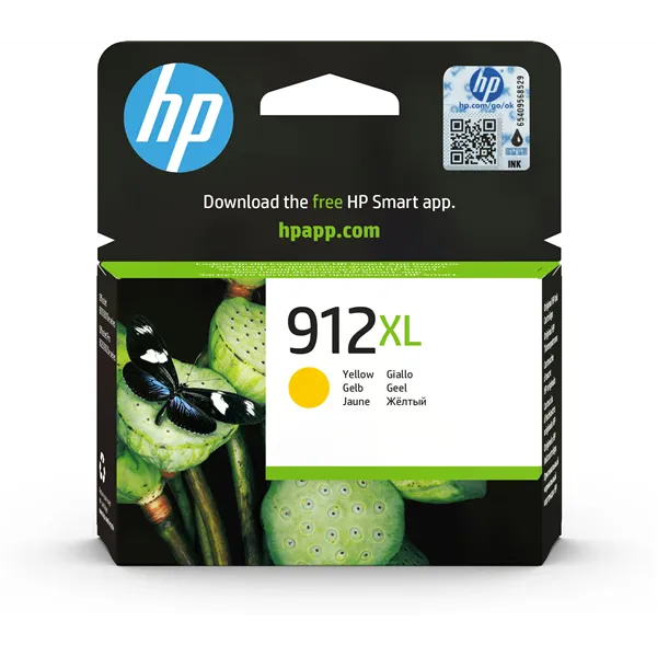 HP 912XL Amarillo 3YL83AE - Cartucho de Tinta Original