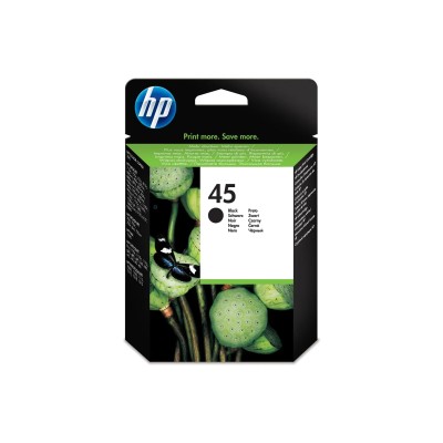 HP 45 Negro 51645AE - Cartucho de Tinta Original