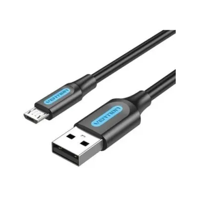 Cable USB 2.0 Vention COLBH/ USB Macho - MicroUSB Macho/ 2m/