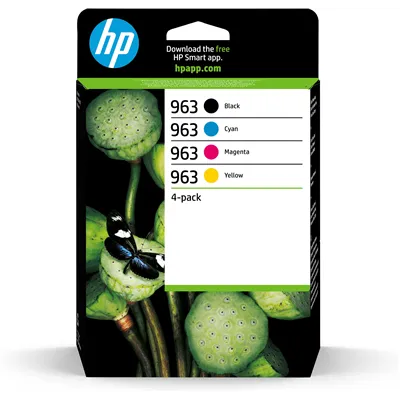 HP 963 Multipack Cian Magenta Amarillo Negro 6ZC70AE -