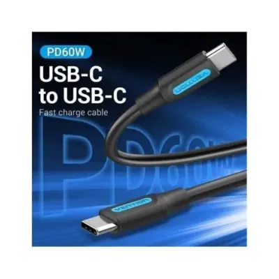 Cable USB 2.0 Tipo-C Vention COSBI/ USB Tipo-C Macho - USB