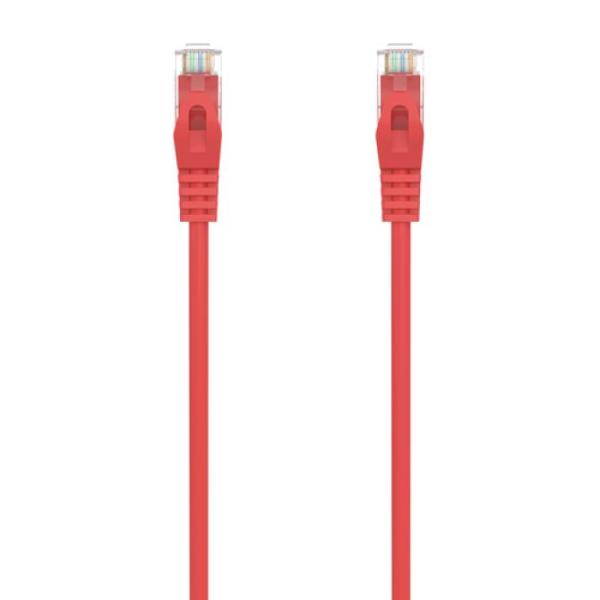 Cable de Red RJ45 AWG24 UTP Aisens A145-0562 Cat.6A/ LSZH/ 3m/ Rojo