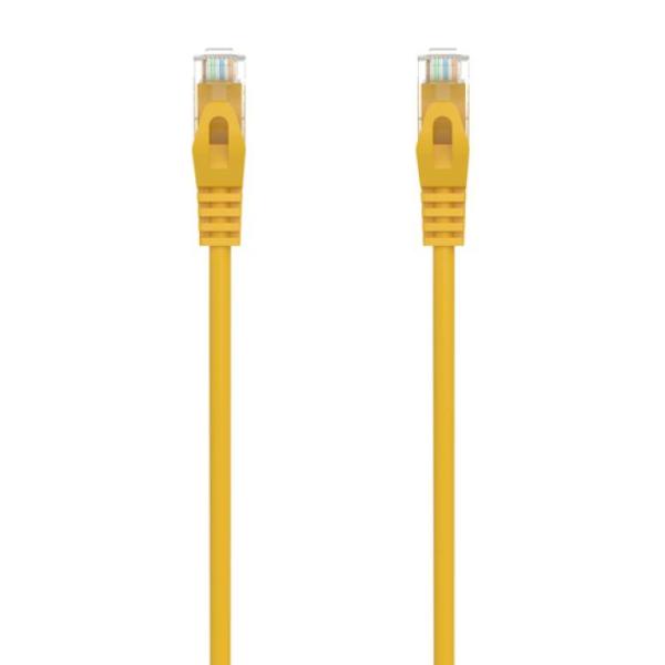 Cable de Red RJ45 AWG24 UTP Aisens A145-0564 Cat.6A/ LSZH/ 30cm/ Amarillo