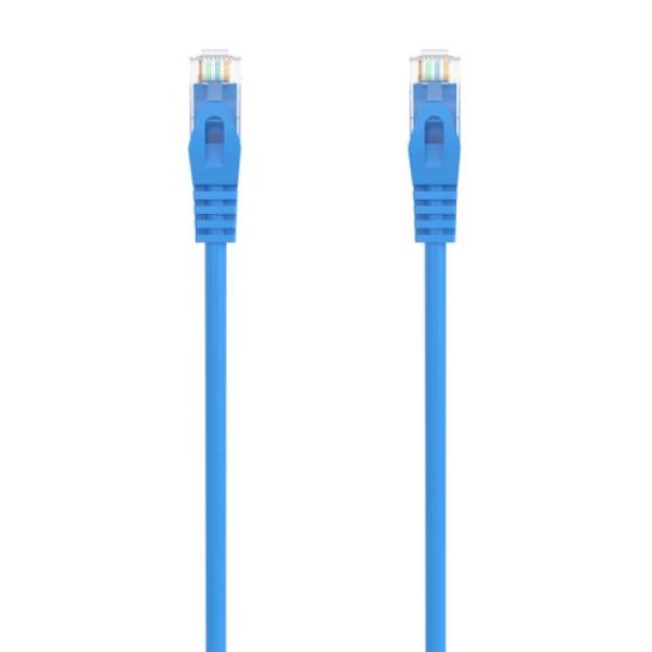 Cable de Red RJ45 AWG24 UTP Aisens A145-0571 Cat.6A/ LSZH/ 30cm/ Azul