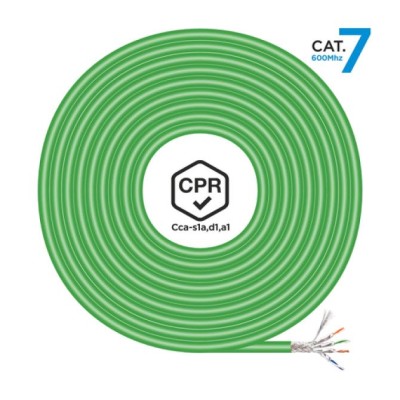 Bobina de Cable RJ45 SFTP AWG23 LSZH CPR Cca Aisens A146-0668