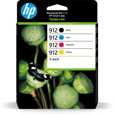 HP 912 Multipack Negro Magenta Cian Amarillo 6ZC74AE -