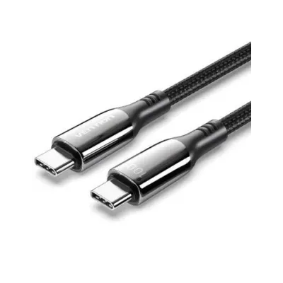 Cable USB 2.0 Tipo-C 5A 100W Vention CTKBH/ USB Tipo-C Macho -