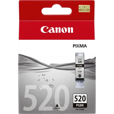 Cartucho de Tinta Original Canon PGI-520BK/ Negro