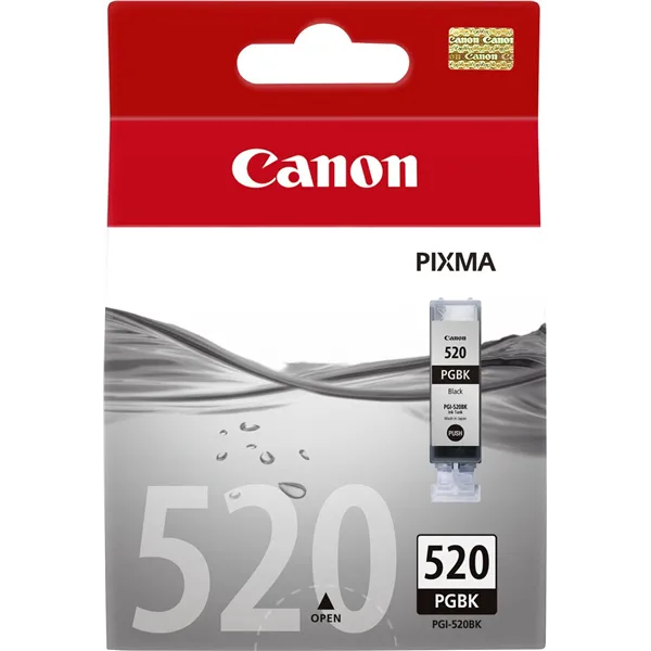 Cartucho de Tinta Original Canon PGI-520BK/ Negro