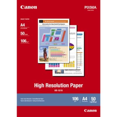 Papel para Impresora de Inyección de Tinta Canon HR-101N/ 21 x