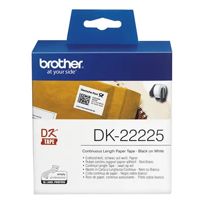 Rollo de Papel Continuo Original Brother DK-22225