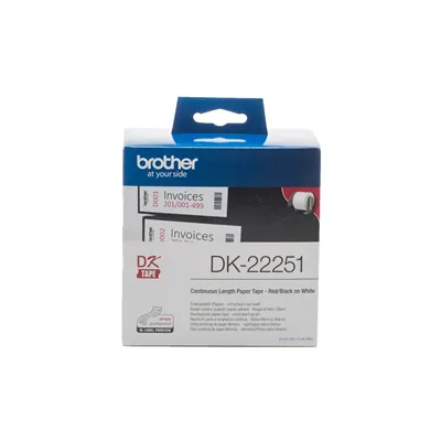 Rollo de Papel Continuo Original Brother DK22251