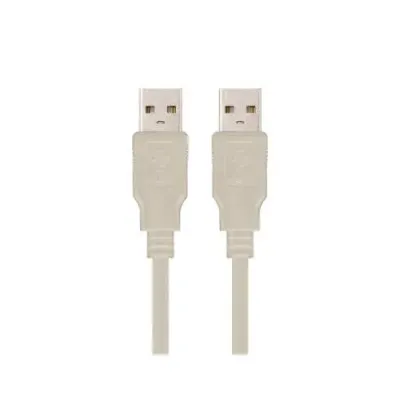 Cable USB 2.0 Nanocable 10.01.0302/ USB Macho - USB Macho/ 1m/