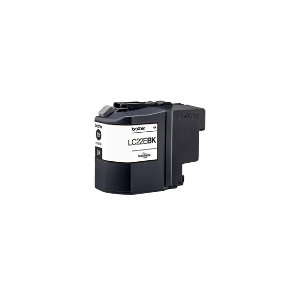 Cartucho de Tinta Original Brother LC-22EBK XL Alta Capacidad/ Negro