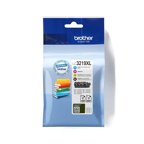 Cartucho de Tinta Original Brother LC-3219XL Alta Capacidad Multipack/ Cian/ Magenta/ Amarillo/ Negro