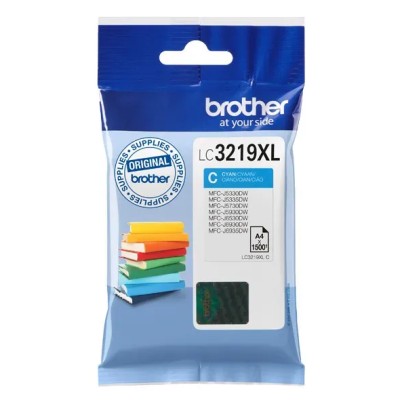 Cartucho de Tinta Original Brother LC-3219C XL Alta Capacidad/