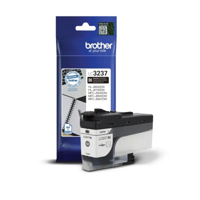 Cartucho de Tinta Original Brother LC3237BK/ Negro