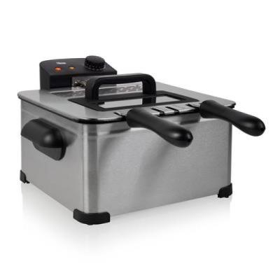 Tristar Freidora 5L 2000W para 7 Personas, Acero Inox. 