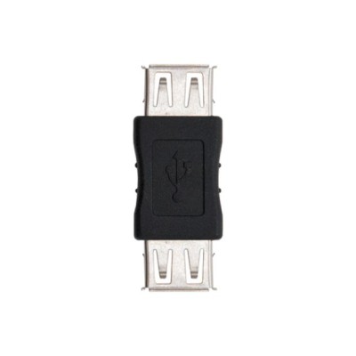 Adaptador Nanocable 10.02.0001/ USB Hembra - USB Hembra