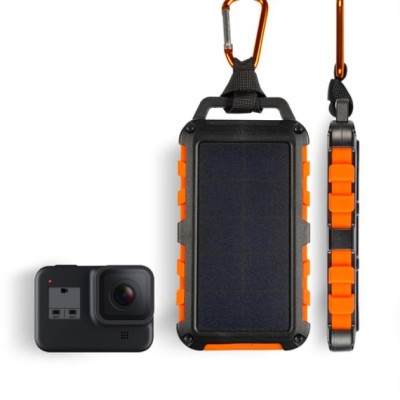 Xtorm XR104 Powerbank Solar 10000mAh 20W, Naranja y Negro