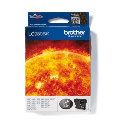 Cartucho de Tinta Original Brother LC-980/ Negro