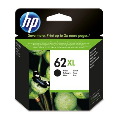 HP 62XL Negro C2P05AE - Cartucho de Tinta Original