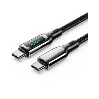 Cable USB 2.0 Tipo-C 5A 100W Vention TAYBAV/ USB Tipo-C Macho -